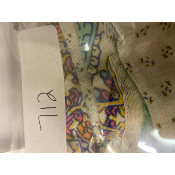 Anthropologie Maeve Manolya Pencil Skirt Paisley Midi Linen Preppy Academia 0 - Picture 16 of 16